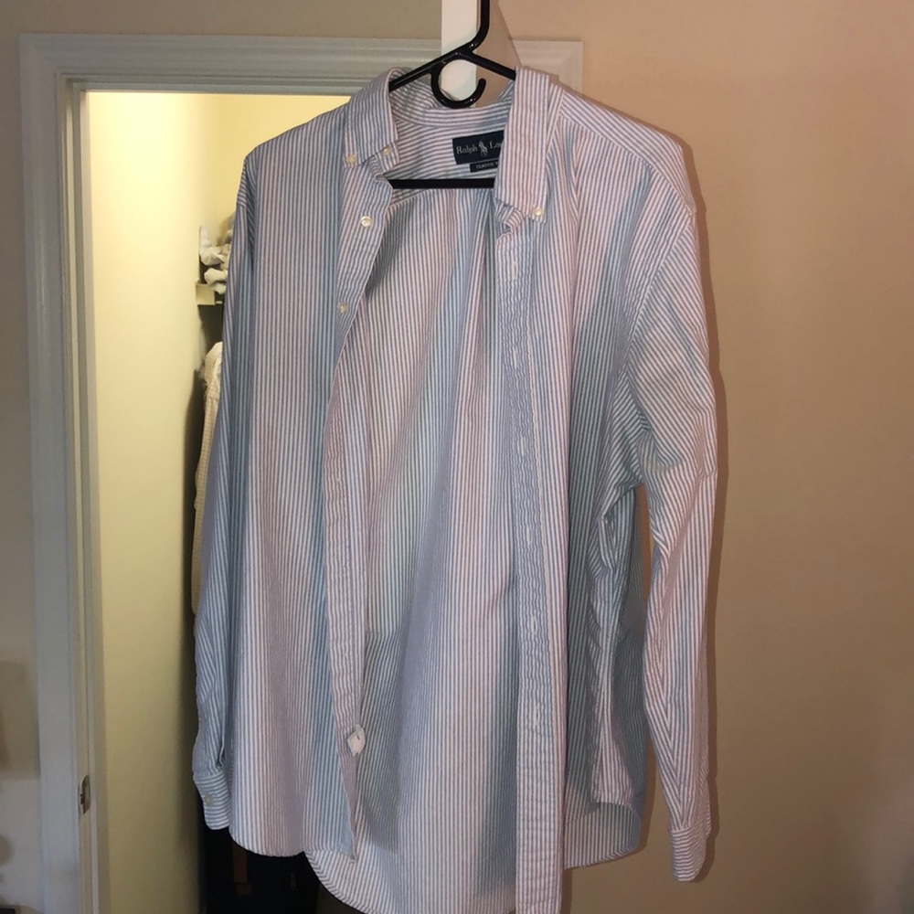 Seeesucker Ralph Lauren button down